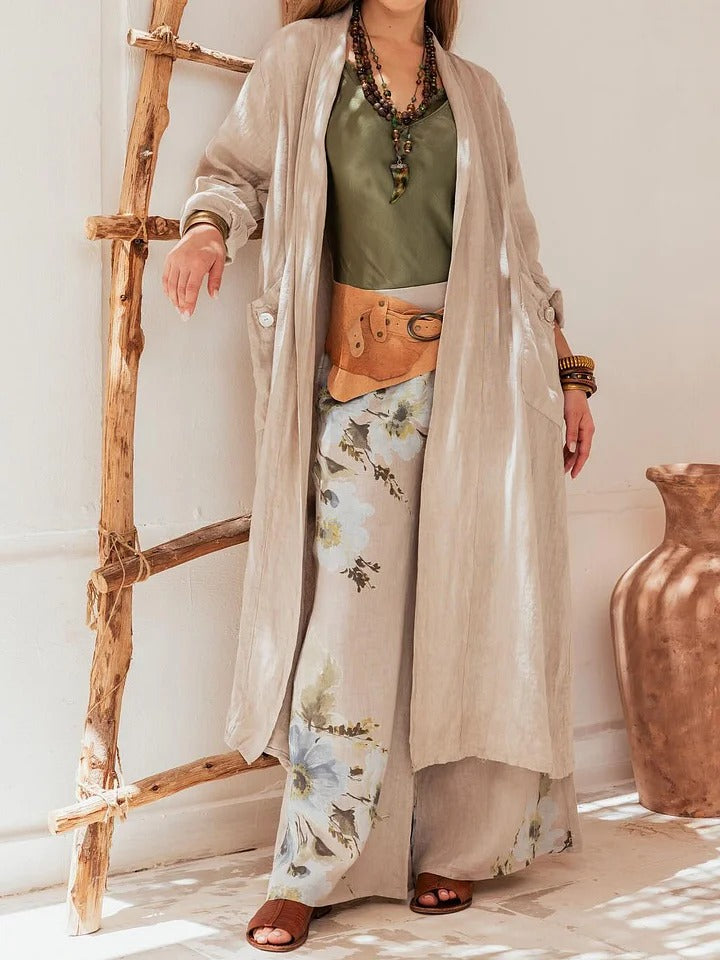 Women's Casual Comfort Cotton Cardigan