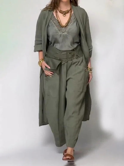 Women's Casual Comfort Cotton Cardigan