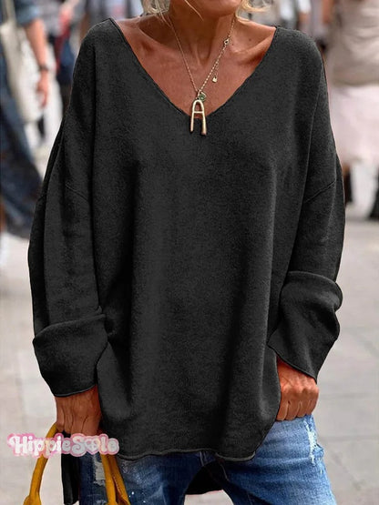 Women's Art Print Casual Sweatshirt