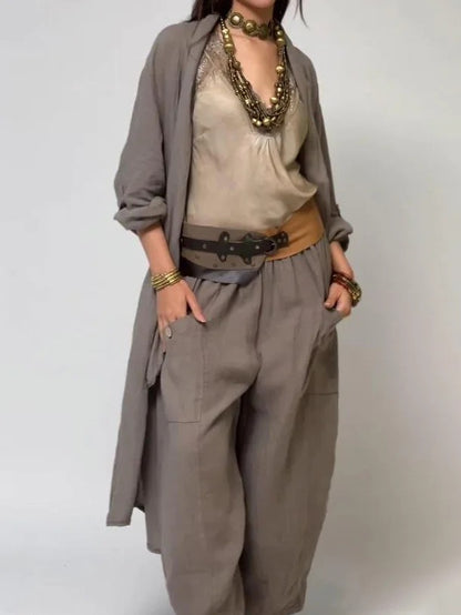 Women's Casual Comfort Cotton Cardigan